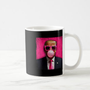 Mug Trump Bubble Gum Lunettes de soleil rose Funny _1