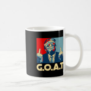 Mug Trump Chèvre 45e Président Doigt d'honneur Électio