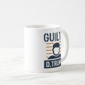 Mug Trump coupable (Devant droit)