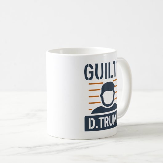 Mug Trump coupable (Devant droit)