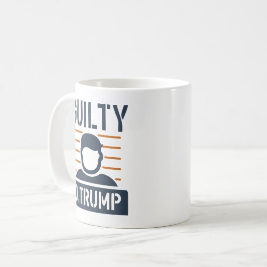 Mug Trump coupable (Devant gauche)