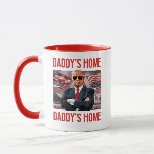 Mug Trump Daddys Maison Blanche 2024 (Gauche)
