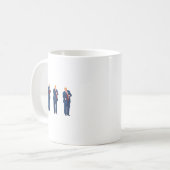 Mug Trump Dance 4 juillet Trump 2024 (Devant gauche)