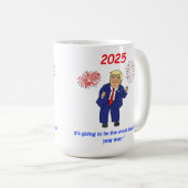 Mug Trump Dance - La Plus Belle Année Jamais (Devant droit)