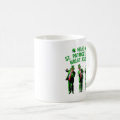 Mug Trump Dancing Rendre la Saint Patrick plus grande (Devant droit)