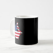 Mug Trump Dit Oh Canada Map America (Devant gauche)