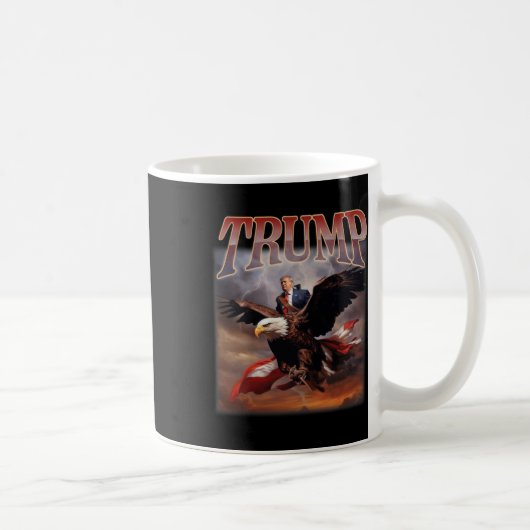 Mug Trump Eagle Président américain 2024 Reprendre l'A (Droite)