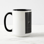 Mug Trump en prison Combo Mug, 15 oz (Gauche)