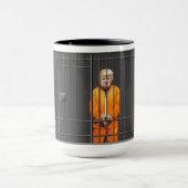 Mug Trump en prison Combo Mug, 15 oz (Centre)