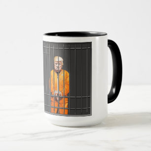 Mug Trump en prison Combo Mug, 15 oz