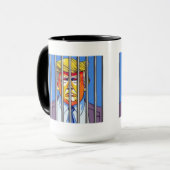 Mug Trump en prison Combo Mug, 15 oz (Devant gauche)