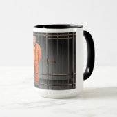 Mug Trump en prison Combo Mug, 15 oz (Devant droit)