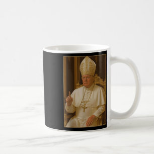 Mug Trump en tant qu'Eglise du Vatican Pape Trump drôl