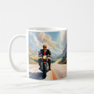 Mug Trump équitation Motorcycle Belle rue sud-ouest Ét