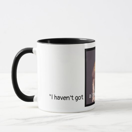 Mug Trump est désobéissant (Gauche)