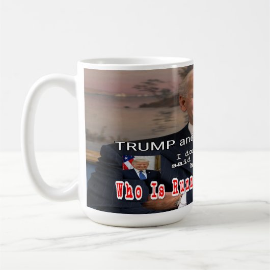 Mug Trump et Biden (Gauche)