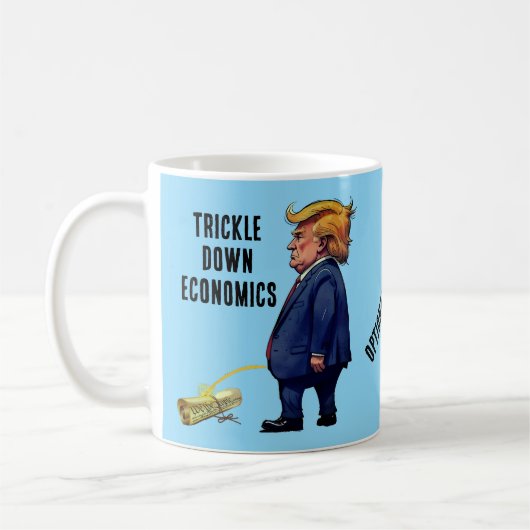 Mug Trump et l'économie à la traîne (Gauche)