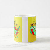 Mug Trump et son propre coup de bâton (Centre)