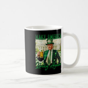 Mug Trump Faire de l'Amérique Chanceux à nouveau St Pa