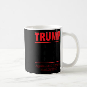 Mug Trump faisant à nouveau honte à l'Amérique Poli an