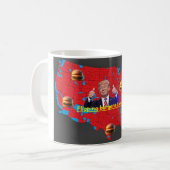 Mug Trump fait sauter les hamburgers et les comtés (Devant gauche)