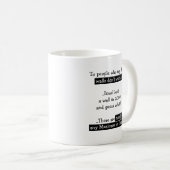 Mug Trump Ferme Le Mur Mexicains Israël Thé (Devant droit)