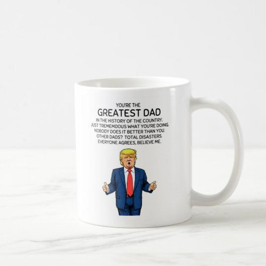 Mug Trump Fête des pères Trump papa anniversaire (Droite)