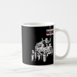 Mug Trump Garbage Truck Waste Management 47th Funny -
