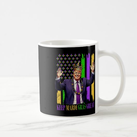 Mug Trump Garde Mardi Gras Grand (Droite)