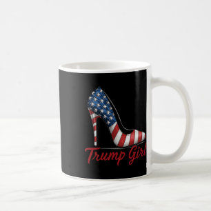 Mug Trump Girl High Heel Stilettos Drapeau américain T