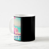 Mug Trump Goat été 2024 Retro Funny Rose Donald Tru (Devant gauche)