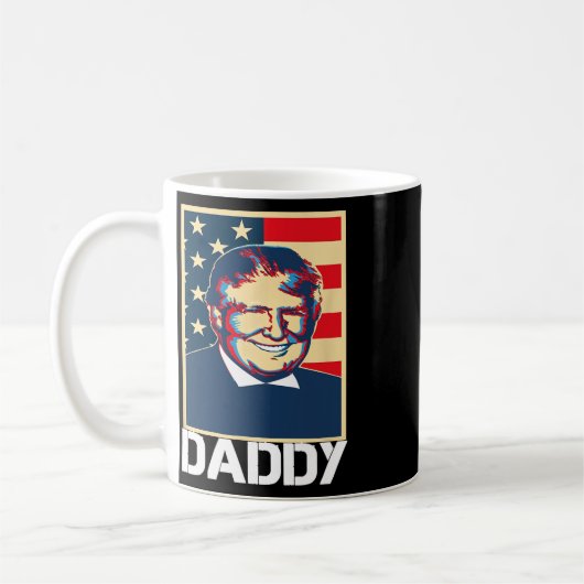 Mug Trump Hawks Daddy  (Gauche)