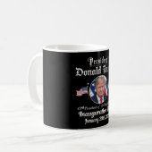Mug Trump Inauguration Day 2025 47th USA President (Devant gauche)