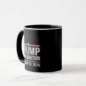 Mug Trump inauguration Day January 2025 President  (Devant gauche)