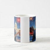 Mug Trump Jouant Basse Électrique US Capitol Fireworks (Centre)