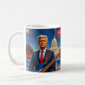 Mug Trump Jouant Basse Électrique US Capitol Fireworks (Gauche)