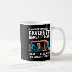 Mug Trump l'homme à ordures préféré d'Amérique Trump d