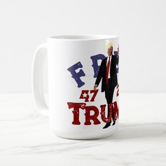 Mug Trump LIBRE (Devant gauche)