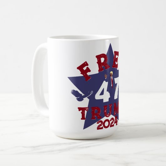 Mug Trump LIBRE (Devant gauche)