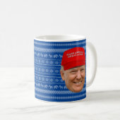 Mug TRUMP MAGA Noël (Devant droit)