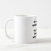 Mug Trump menté (Gauche)