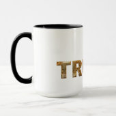 Mug Trump Merchandise Lettres OR Simple Élégance (Gauche)