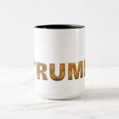 Mug Trump Merchandise Lettres OR Simple Élégance (Centre)