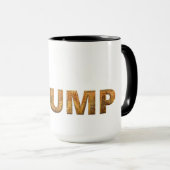 Mug Trump Merchandise Lettres OR Simple Élégance (Devant droit)