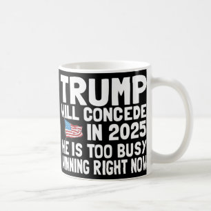 Mug Trump n'acceptera pas avant 2025 qu'il soit trop o