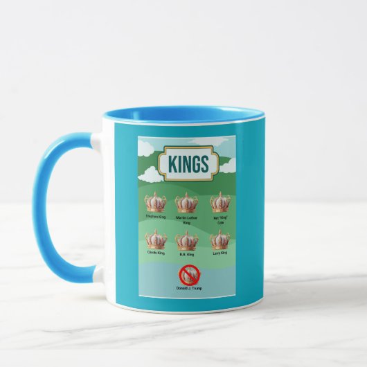 Mug Trump n'est pas un roi (Gauche)