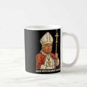 Mug Trump Papal Amusant Design Avec Les Placements Du