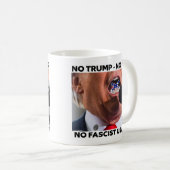 MUG TRUMP "PAS DE FASCISTE USA" CAFE (Devant droit)