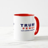 Mug Trump Pence 2016 - (Devant droit)