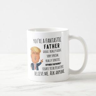 Mug Trump Père, Funny Papa Anniversaire, Fête des p
